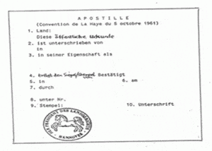 Apostille
